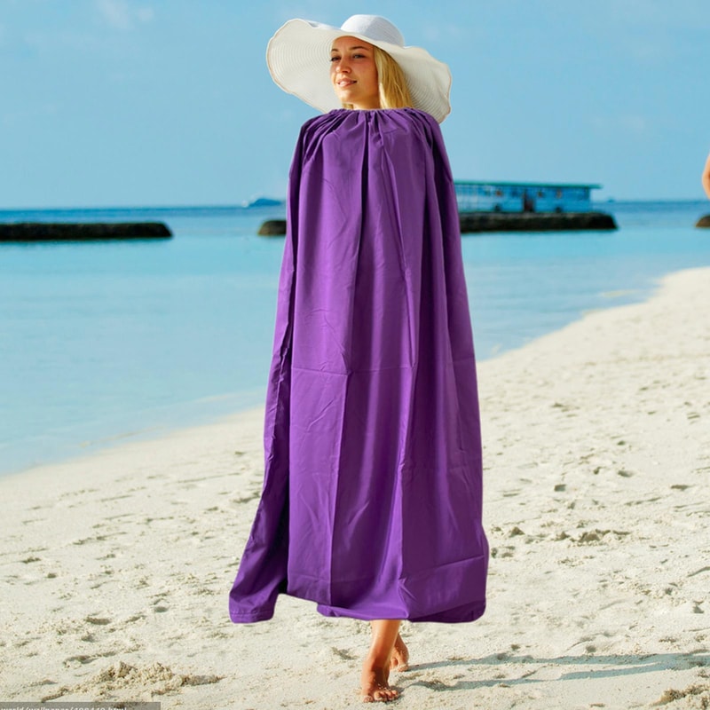 Portable Changing Room Outdoor Beach Dressing Tent with Sun Protection & Quick Setup