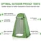 Portable Pop Up Privacy Tent For Outdoor Shower And Toilet Quick Setup Lightweight Foldable With Ca 2