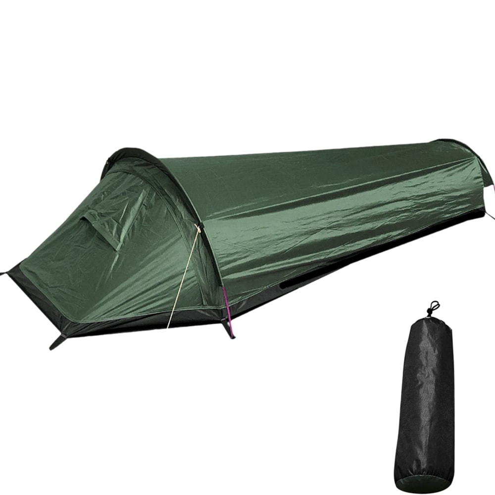 Waterproof Single Person Backpacking Tent Lightweight Outdoor Hiking & Camping Tent for All-Season Adventures