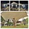 Large Waterproof Octagon Camping Tarp Canopy Outdoor Sun Shelter Beach Shade 1