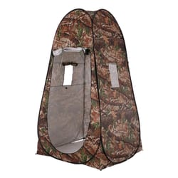 camouflage pop up privacy tent portable shower, toilet, and changing tent for outdoor adventures