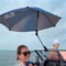 Adjustable Clamp-on Umbrella for Beach Chair, Stroller, & Wheelchair Multi-functional Shade Solution