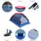 Outdoor Camping Tent for Seasons with Carry Bag Lightweight & Portable Travel Tent for Summer, Spring, and Autumn