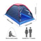 Outdoor Camping Tent for Seasons with Carry Bag Lightweight & Portable Travel Tent for Summer, Spring, and Autumn