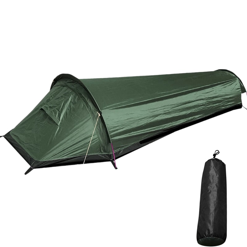 Ultralight Waterproof Camping Tent For Single Person Compact And Spacious Outdoor Shelter For Hikin 0