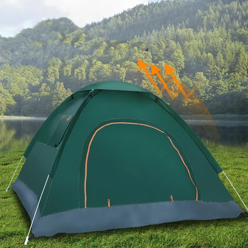 Pop Up Waterproof Tent With UV Protection Instant Setup Lightweight Camping Shelter 1