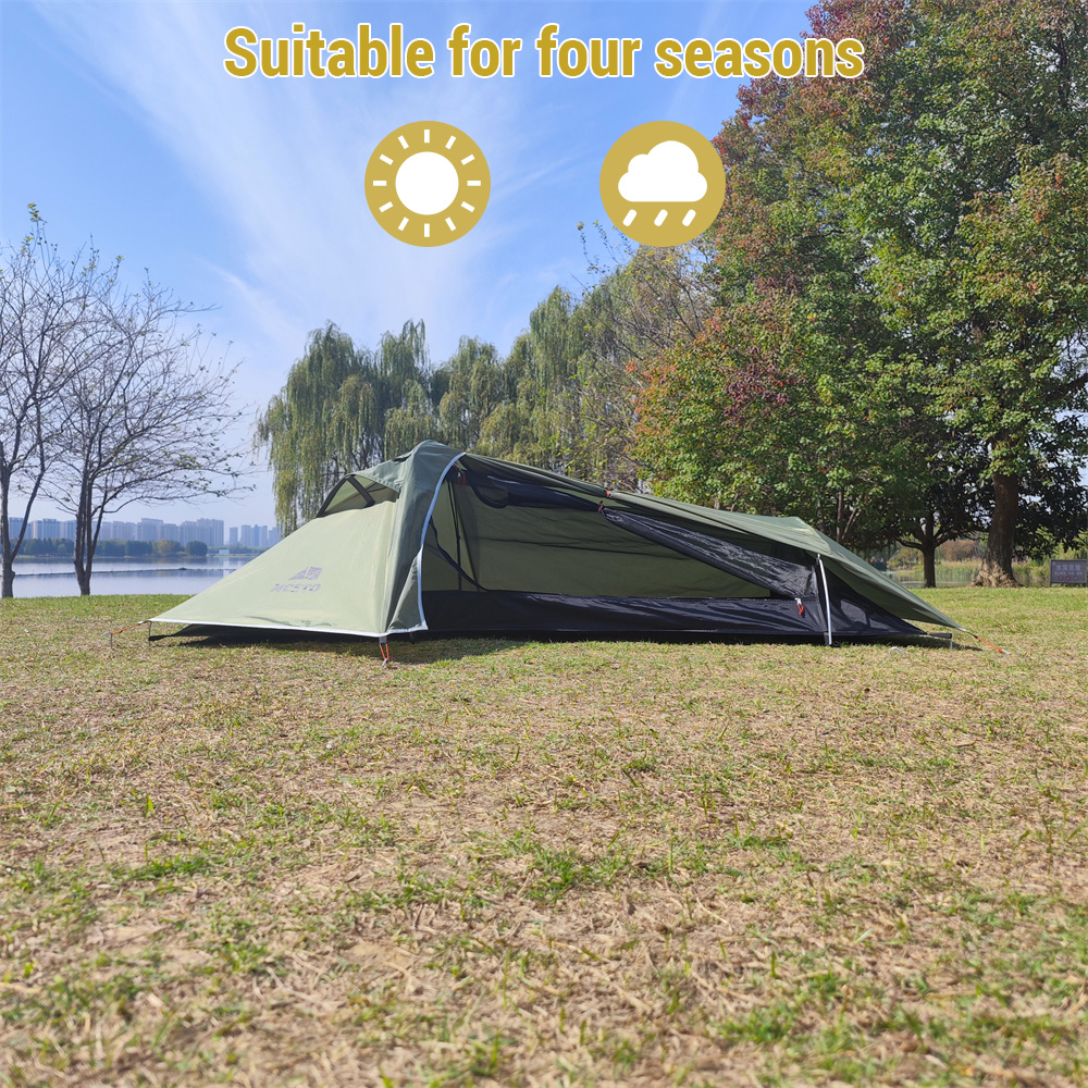 Ultralight Backpacking Tent Stormproof Aluminum Pole Tent For All Seasons Camping 4
