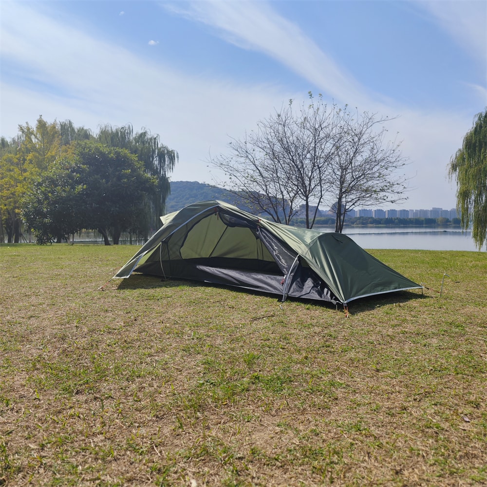 Ultralight Backpacking Tent Stormproof Aluminum Pole Tent For All Seasons Camping 5