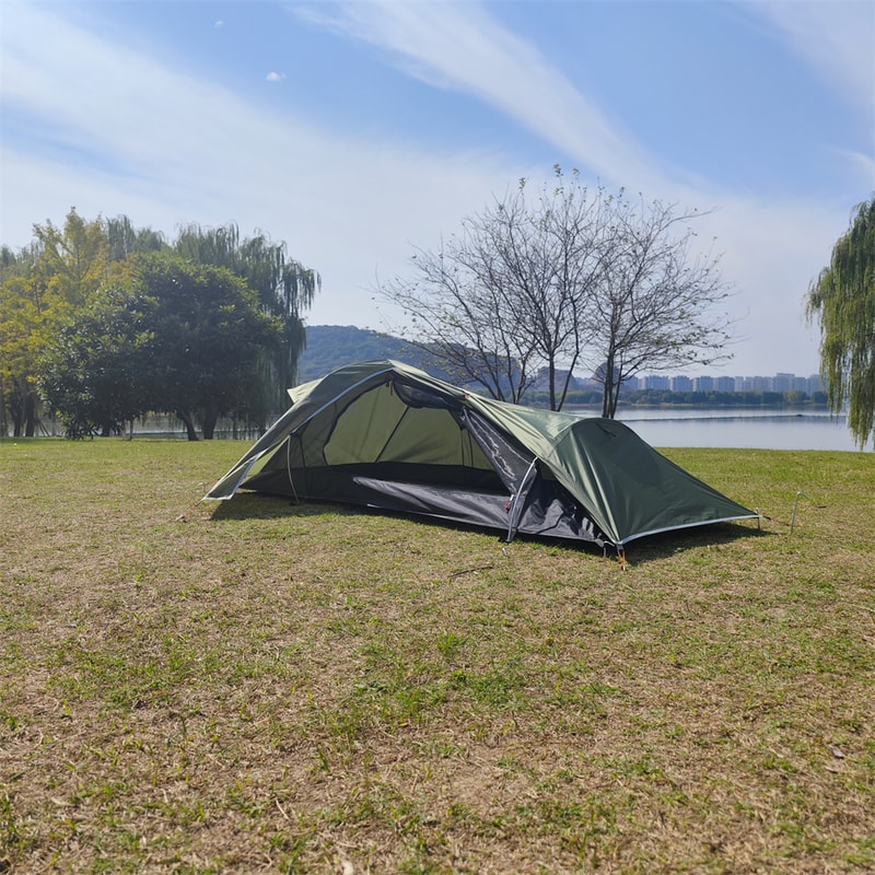 Ultralight Backpacking Tent Stormproof Aluminum Pole Tent For All Seasons Camping 5