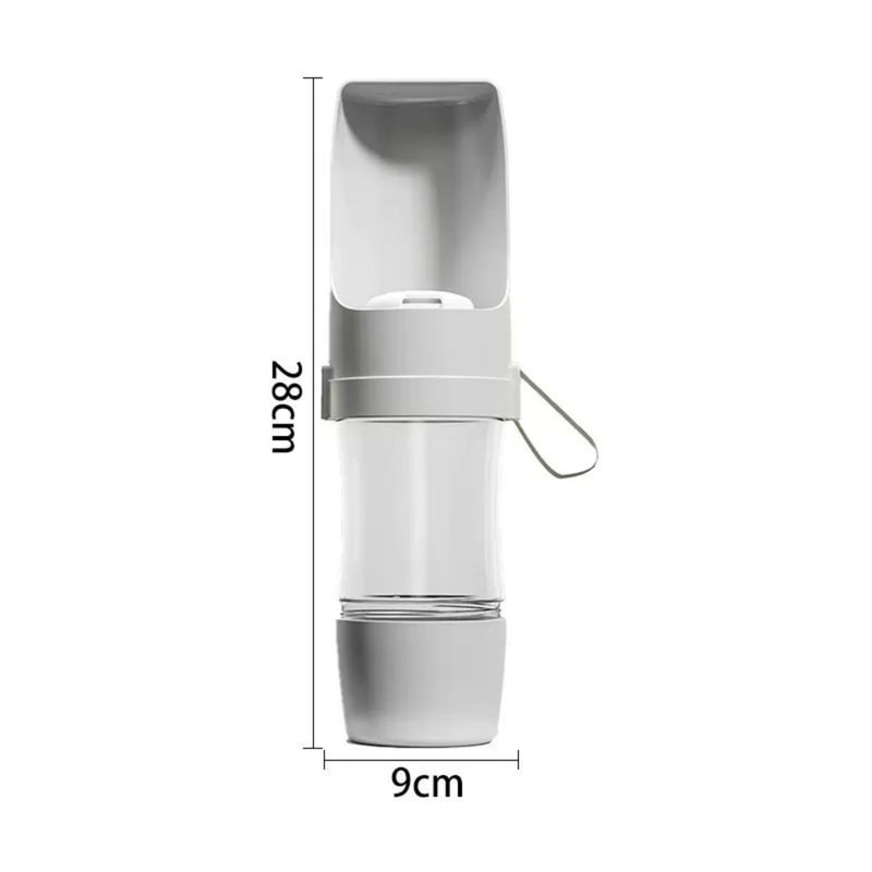 Portable Pet Water Bottle Food Storage Feeder For Dogs Cats TravelFriendly Outdoor Hydration Fee 9