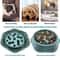 Smart Slow Feeder Dog Bowl Anti Choking Puzzle Feeding Dish For Healthy Eating 3
