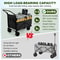 Heavy Duty Collapsible Wagon with All-Terrain Wheels for Beach Camping and Garden