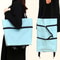 Foldable Shopping Cart Bag With Wheels Waterproof Rolling Grocery Tote 2