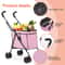 Foldable Pet Stroller Wheel Dog Stroller For Small Dogs 4