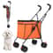 Foldable Pet Stroller Wheel Dog Stroller For Small Dogs 6