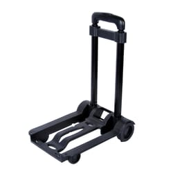 portable folding luggage cart with wheels compact collapsible hand truck