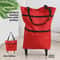 Foldable Shopping Trolley Bag with Wheels Waterproof Grocery Cart