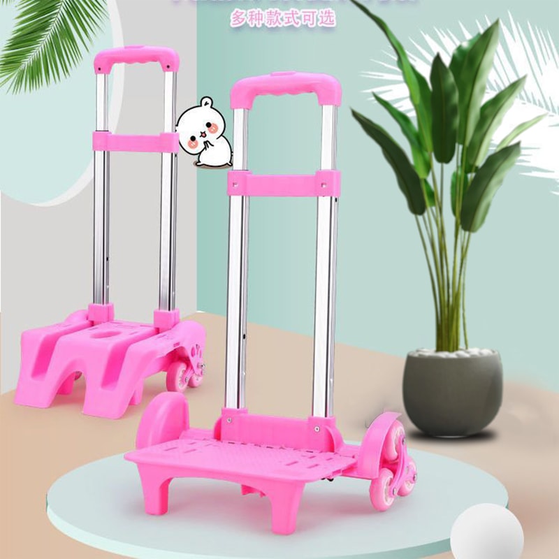 Heavy Duty Stair Climbing Cart with Telescopic Handle Folding Hand Truck