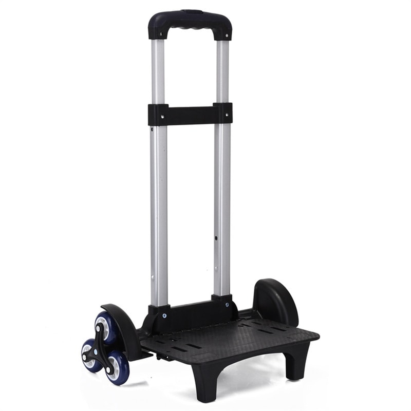Heavy Duty Stair Climbing Cart with Telescopic Handle Folding Hand Truck