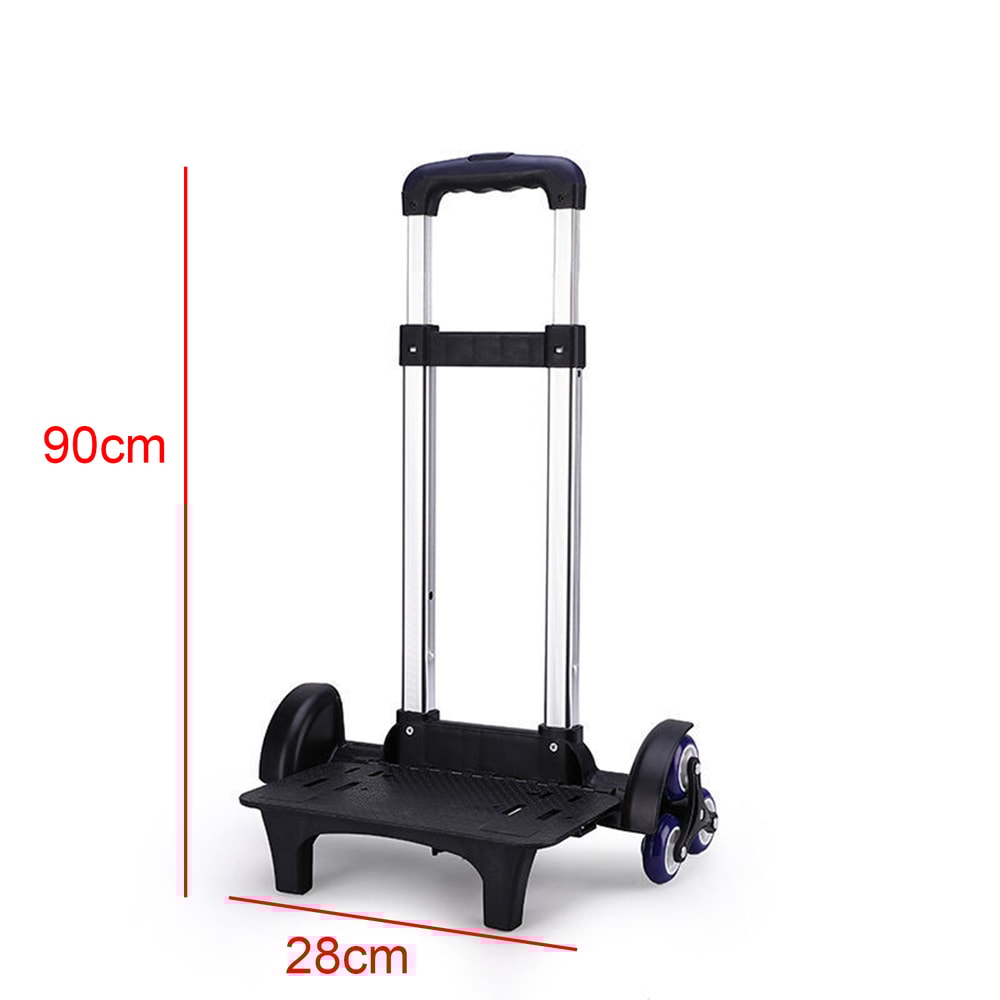 Heavy Duty Stair Climbing Cart with Telescopic Handle Folding Hand Truck