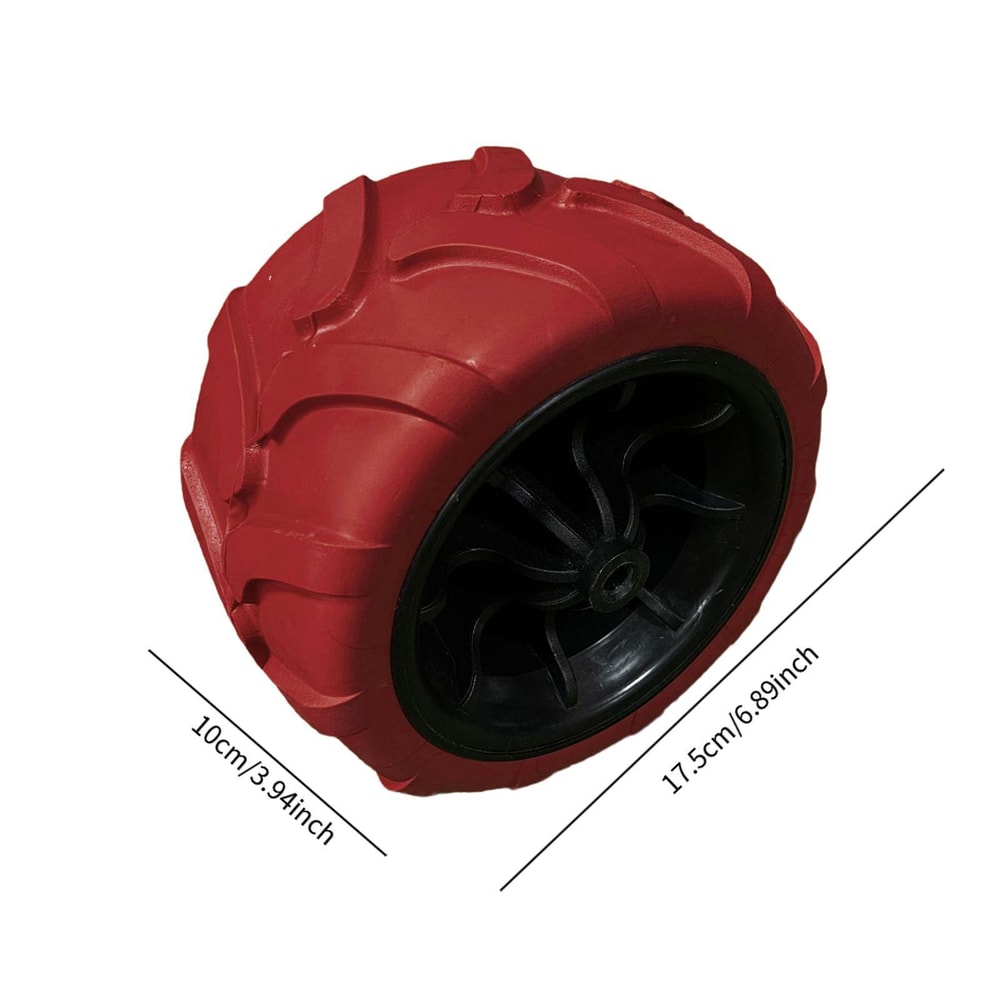 Heavy Duty Folding Wagon Replacement Wheel For Beach And Garden Carts 5