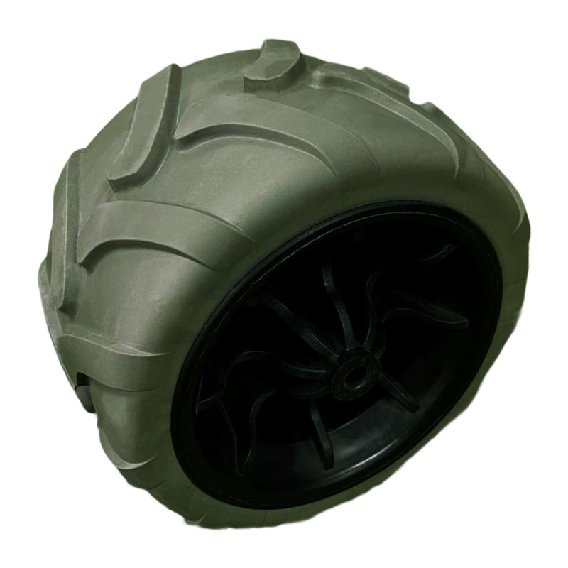 Heavy Duty Folding Wagon Replacement Wheel For Beach And Garden Carts 7