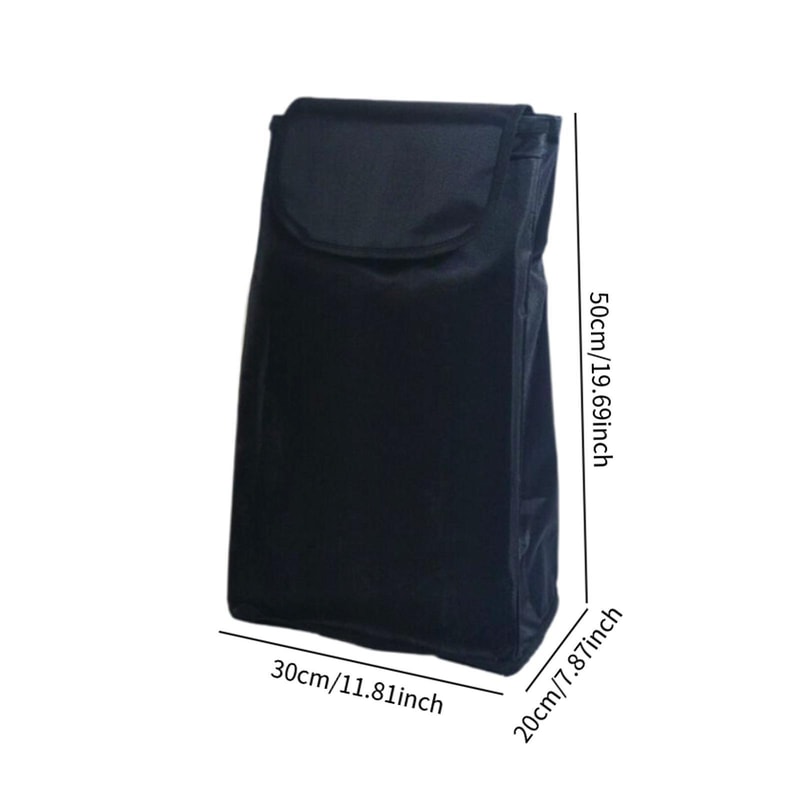 Waterproof Shopping Trolley Replacement Bag for Grocery Cart, Foldable Oxford Cloth Storage Tote