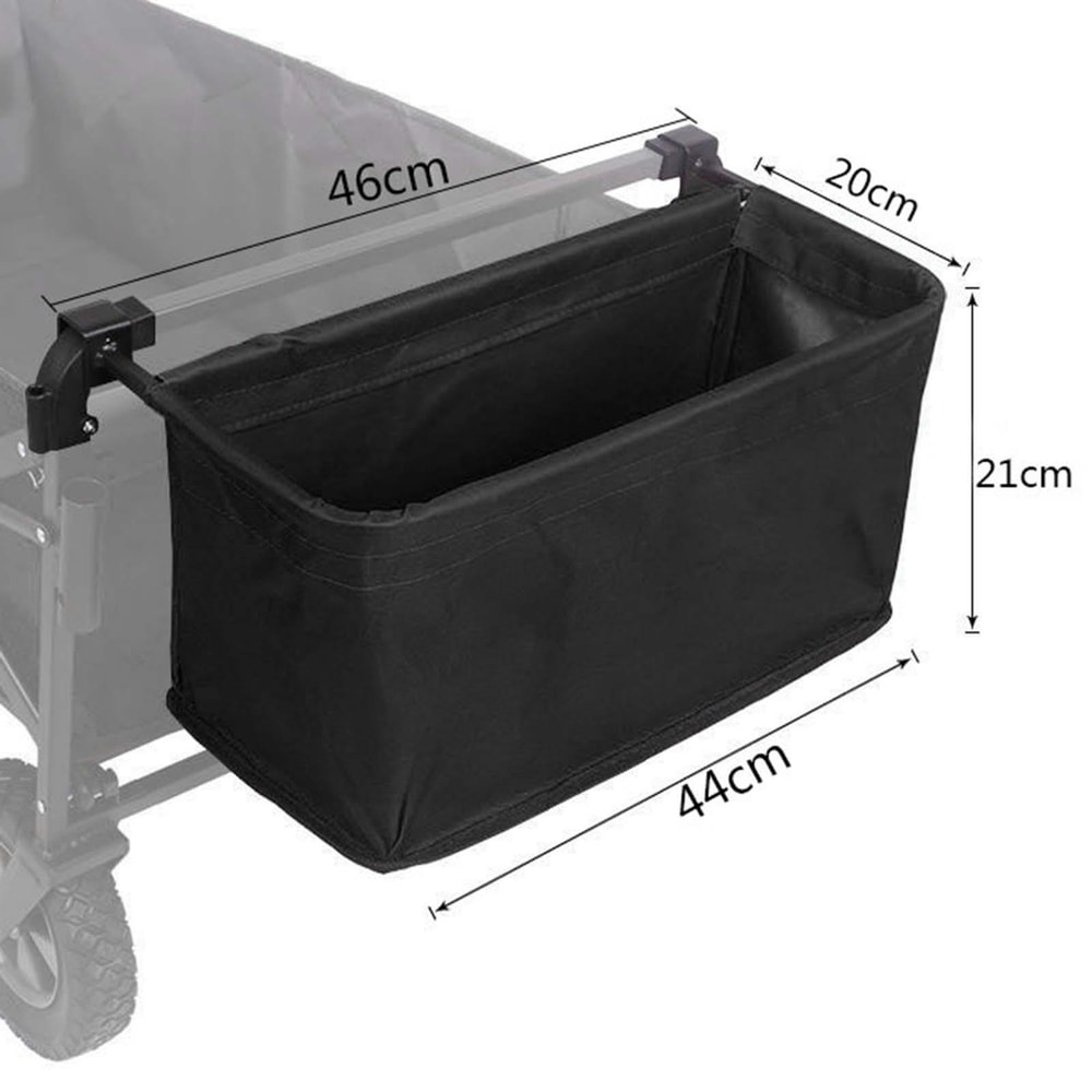 Wagon Cart Tail Bag Universal Wagon Storage Bag for Camping, Grocery Runs and Folding Wagon Organization