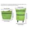 Foldable Shopping Cart With Wheels Lightweight Rolling Grocery Bag 2
