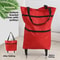 Foldable Shopping Trolley Bag With Wheels Waterproof Reusable Grocery Cart 1