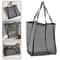 Mesh Beach Bag Transparent Tote Large Capacity Lightweight Shoulder Bag