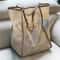 Mesh Beach Bag Transparent Tote Large Capacity Lightweight Shoulder Bag