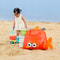 Kids Mesh Beach Toy Bag Foldable Sand Toy Organizer With Adjustable Strap 4