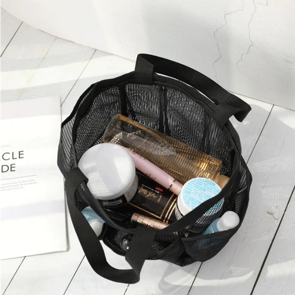 Quick Dry Mesh Shower Caddy Tote For Dorm Gym Beach And Travel 3