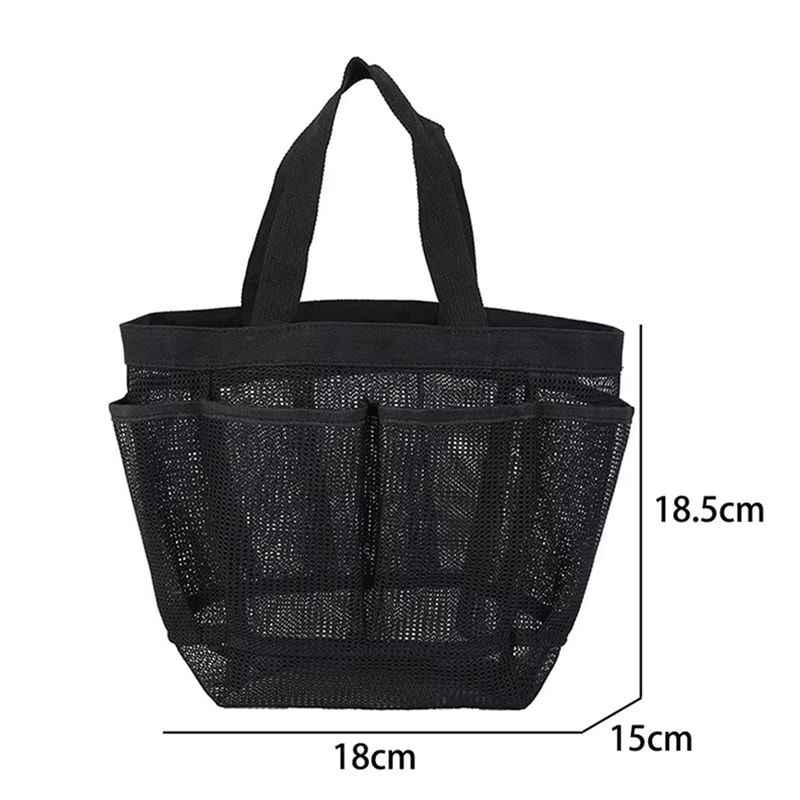 Quick Dry Mesh Shower Caddy Tote For Dorm Gym Beach And Travel 6
