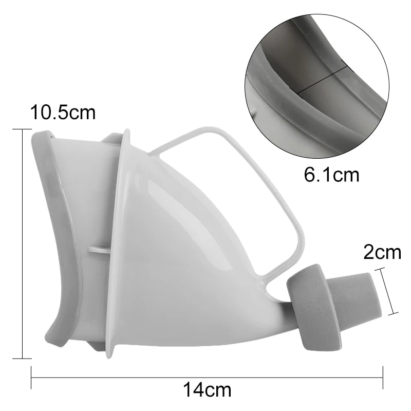Portable Urinal For Women Reusable Female Urination Device For Travel And Camping 5