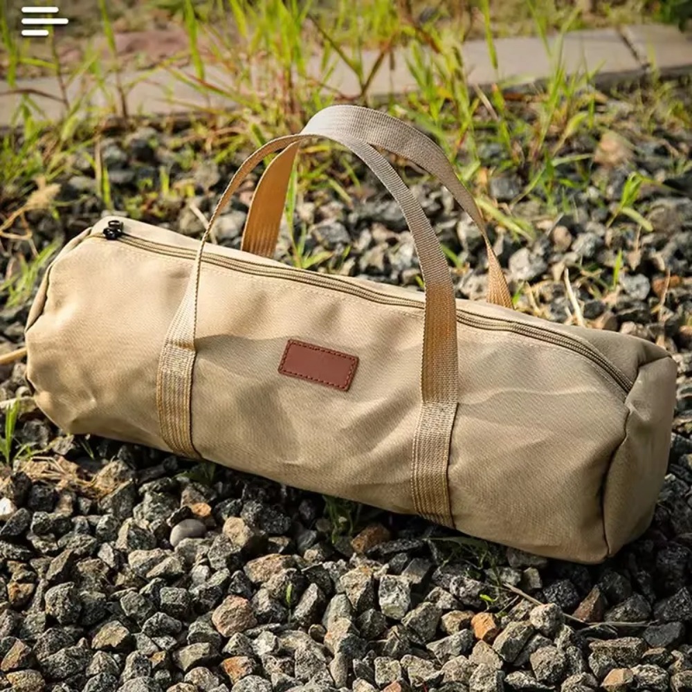 Portable Tent Stake Bag Camping Peg Storage Organizer For Pegs Tools And Ground Nails 2