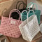 Candy Color Woven Beach Bag Summer Tote Picnic Basket Handbag 2