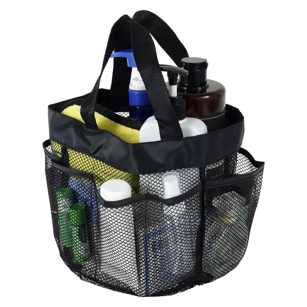 Quick-Dry Mesh Shower Caddy Tote Portable Shower Bag for Dorm Gym Travel