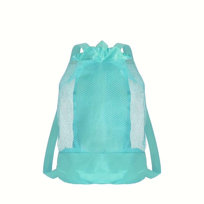 Large Mesh Beach Bag For Toys Shells And Pool Essentials 9