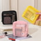 Mini Mesh Makeup Bag Zipper Cosmetic Pouch For Travel And Everyday Essentials 0