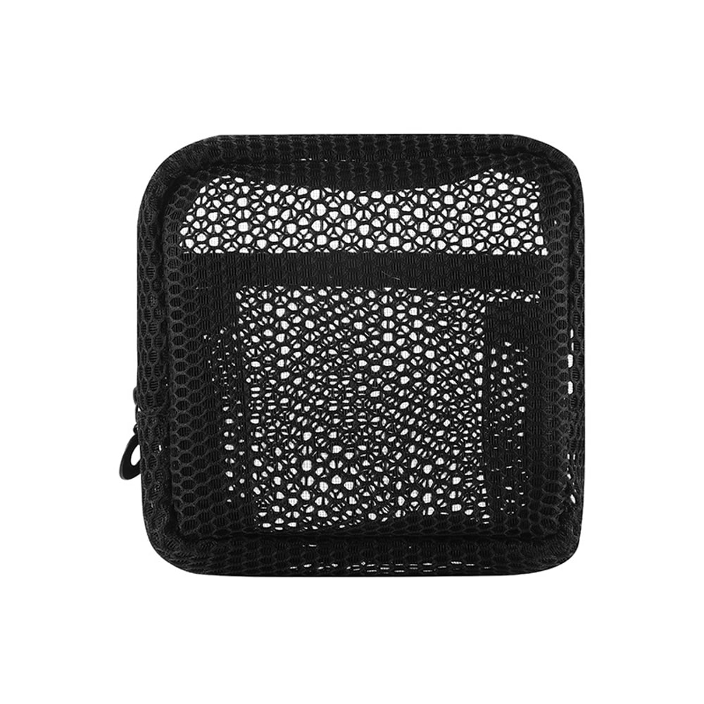 Mini Mesh Makeup Bag Zipper Cosmetic Pouch For Travel And Everyday Essentials 5