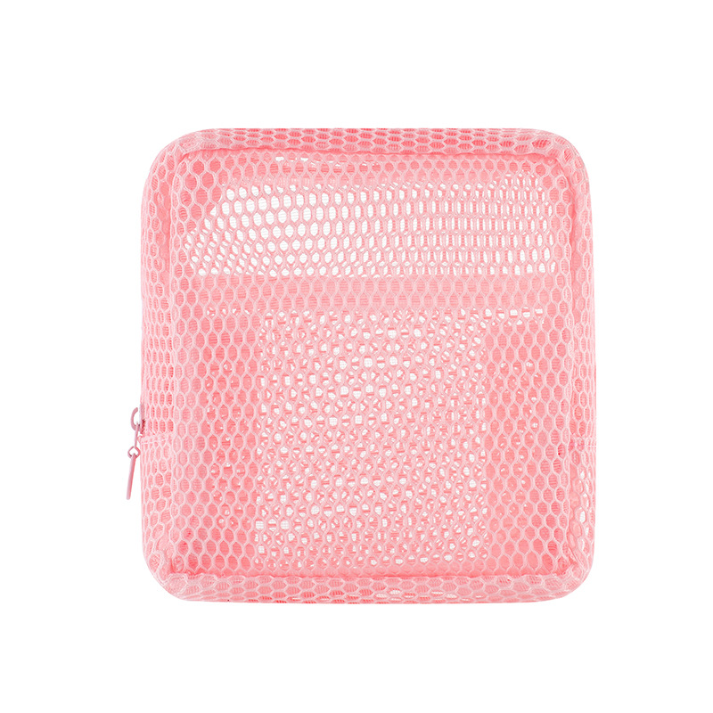 Mini Mesh Makeup Bag Zipper Cosmetic Pouch For Travel And Everyday Essentials 7