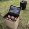 Portable Camping Gas Canister Storage Bag AntiCollision Fuel Cylinder Protective Case 1