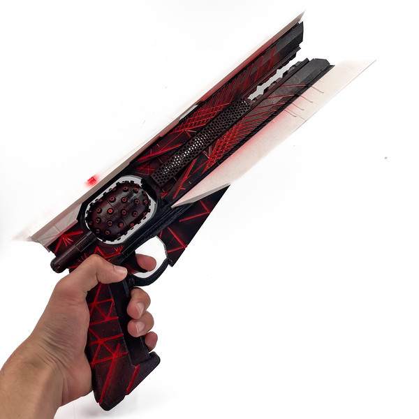 Handcrafted Sunshot prop replica - Red Dwarf Ornament from Destiny 2.8.png
