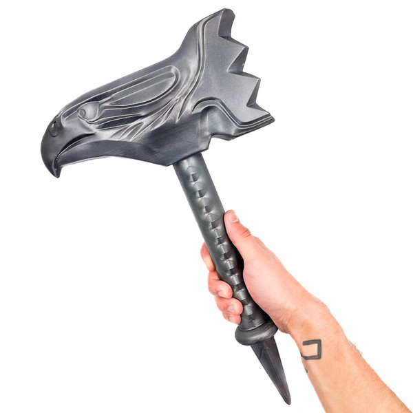 Hammer of Sol replica prop Destiny 2 hammer12.jpg