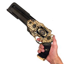 Ace of Spades All in Ornament Golden version Destiny 2 Prop Replica Cosplay Gun Fake Safe