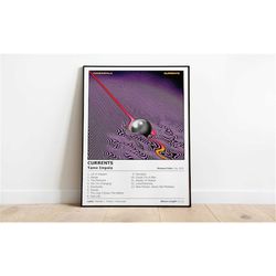 tame impala - currents - album cover print