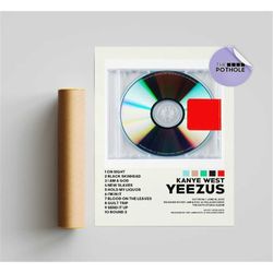 kanye west poster / yeezus poster / album