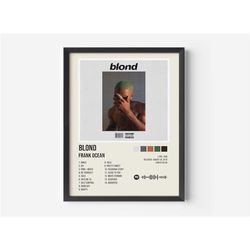 frank ocean poster | blond poster | blond